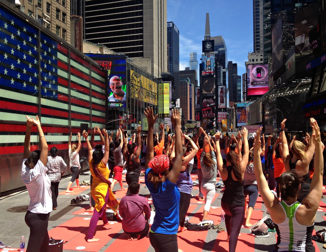 Solstice Yoga Times Square