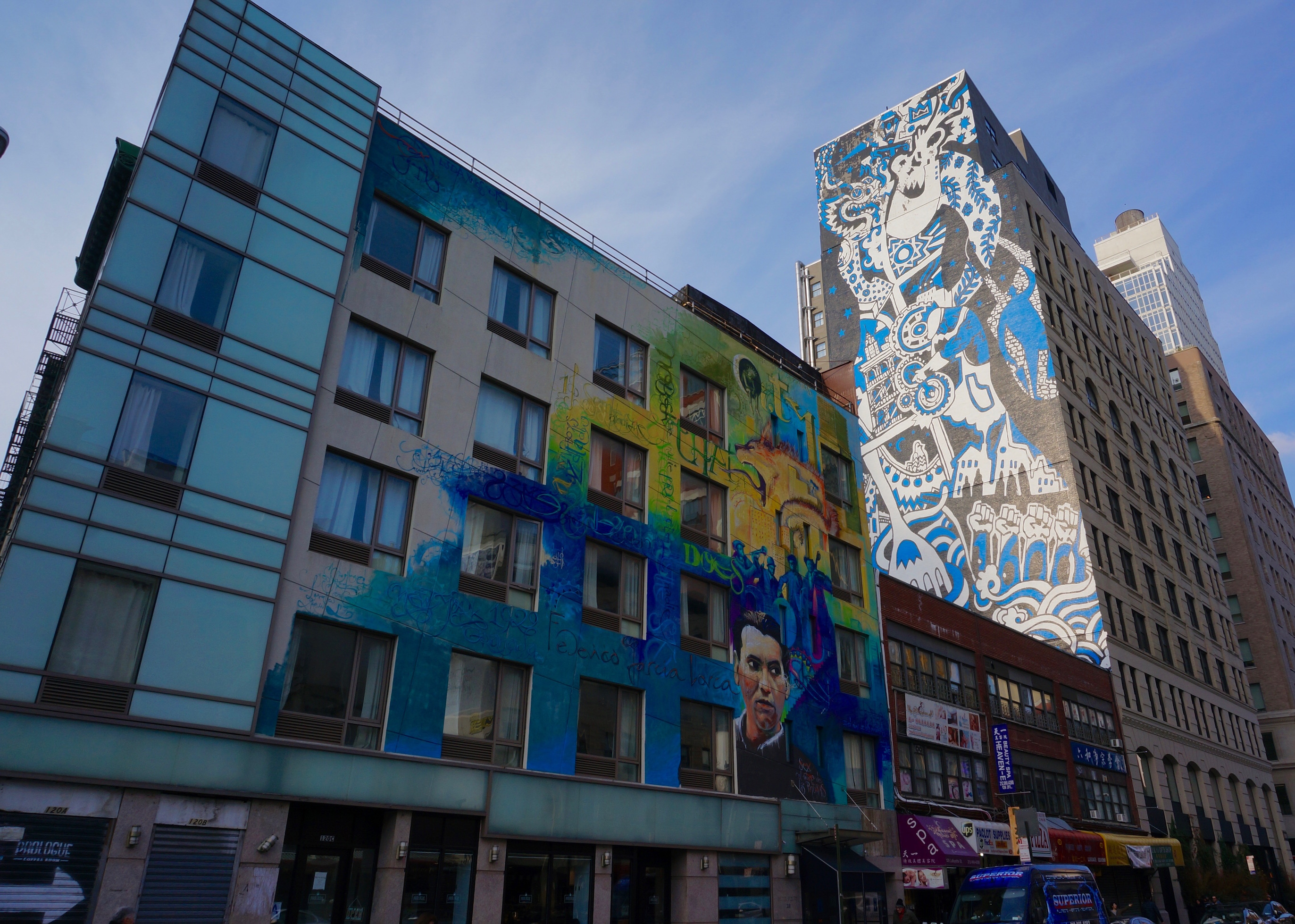 Street Art Saturday: Color on Canal Street - New York Cliché